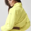 Maglione corto con zip a 1/4 per ex studenti - Sunshine