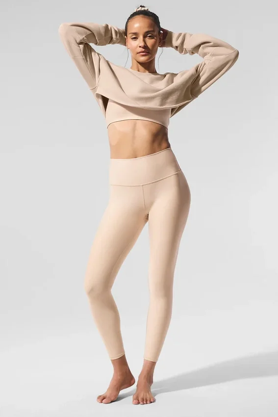 Maglione corto Extreme - Macadamia