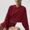 Maglione corto Sway a girocollo - Rosso Summer Romance