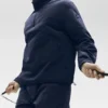Maglione da allenamento leggero da asporto - Blu navy