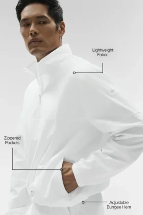 Maglione da allenamento leggero Takeaway – Bianco