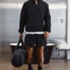 Maglione da allenamento leggero Takeaway - Nero