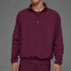 Maglione da track leggero Takeaway - Borgogna
