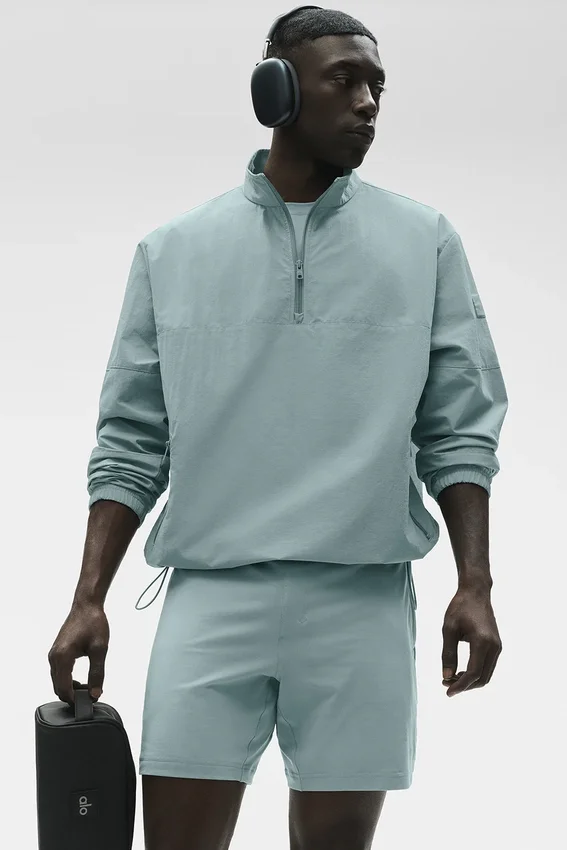 Maglione da track Takeaway leggero - Salvia del deserto