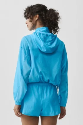 Maglione Go Time con zip a 1/4 – Blu azzurro
