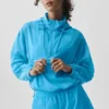 Maglione Go Time con zip a 1/4 - Blu azzurro