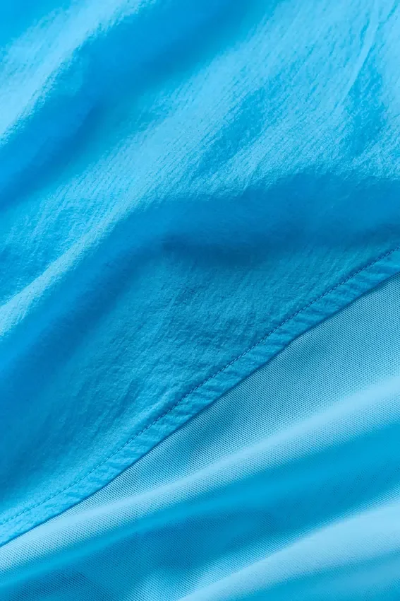 Maglione Go Time con zip a 1/4 - Blu azzurro