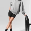 Maglione Hazy con collo alto - Grigio melange scuro