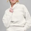 Maglione Hazy in pile polare - Avorio