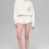 Maglione Hazy in pile polare - Avorio