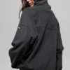 Maglione Hazy in pile polare - Nero
