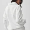 Maglione Henley a maniche lunghe Take It Easy - Bianco