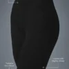 Maglione High-Waist “Be Mine” in maglia pointelle - Nero