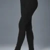 Maglione High-Waist “Be Mine” in maglia pointelle - Nero