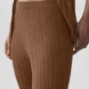 Maglione High-Waist con gamba dritta “Sunlit” - Marrone “Sun Kissed”