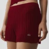 Maglione High-Waist in maglia Sunlit - Rosso Summer Romance