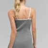 Maglione Highline in maglia a coste - Grigio lunare/Bianco