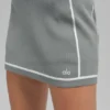 Maglione Highline in maglia a coste – Grigio lunare/Bianco