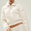 Maglione imbottito Northstar in cashmere - Avorio