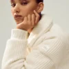 Maglione imbottito Northstar in cashmere - Avorio