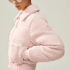 Maglione imbottito Northstar in cashmere - Rosa ghiaccio