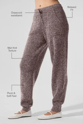 Maglione in maglia melange – Mushroom Marl