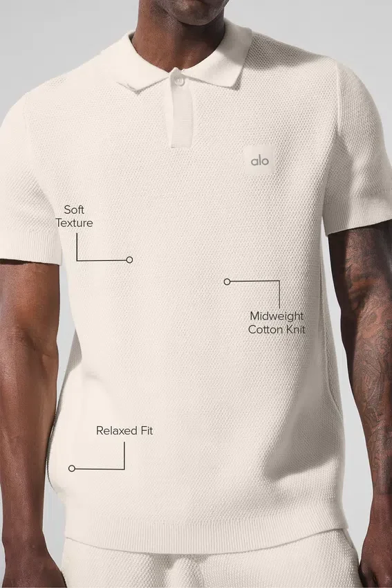 Maglione in maglia Sports Club - Avorio