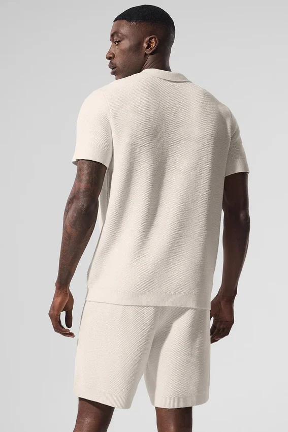 Maglione in maglia Sports Club - Avorio