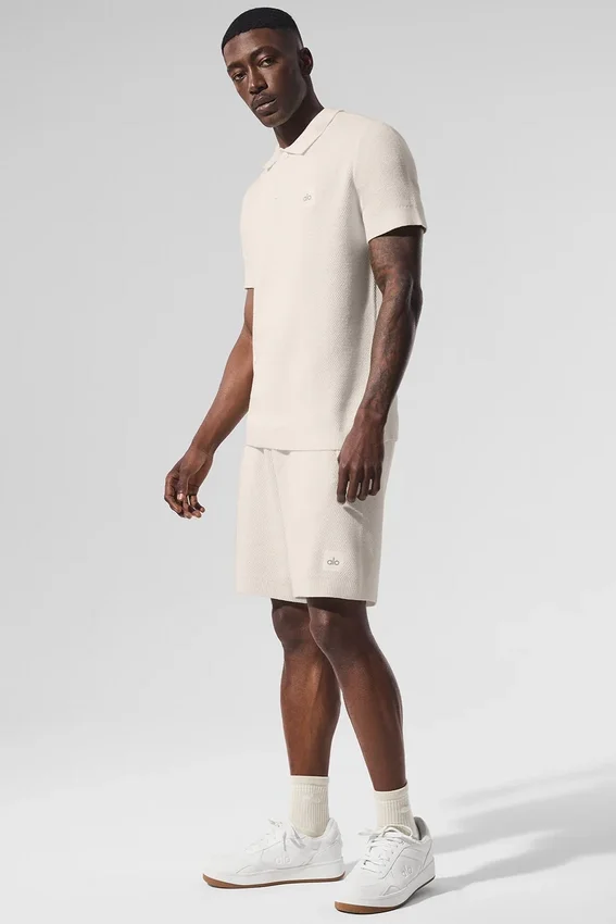 Maglione in maglia Sports Club - Avorio