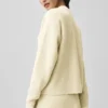 Maglione in maglia Tennis Club - Avena/Bianco