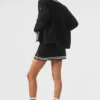 Maglione in maglia Tennis Club - Nero/Avorio