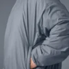 Maglione Latitude leggero con mezza zip - Grigio acciaio