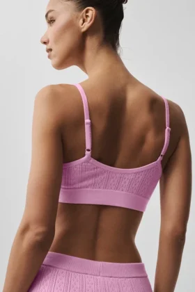 Maglione Pointelle Be Mine Bra – Rosa Cuore Caramella