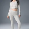 Maglione Pointelle “Be Mine” - Grigio chiaro melange