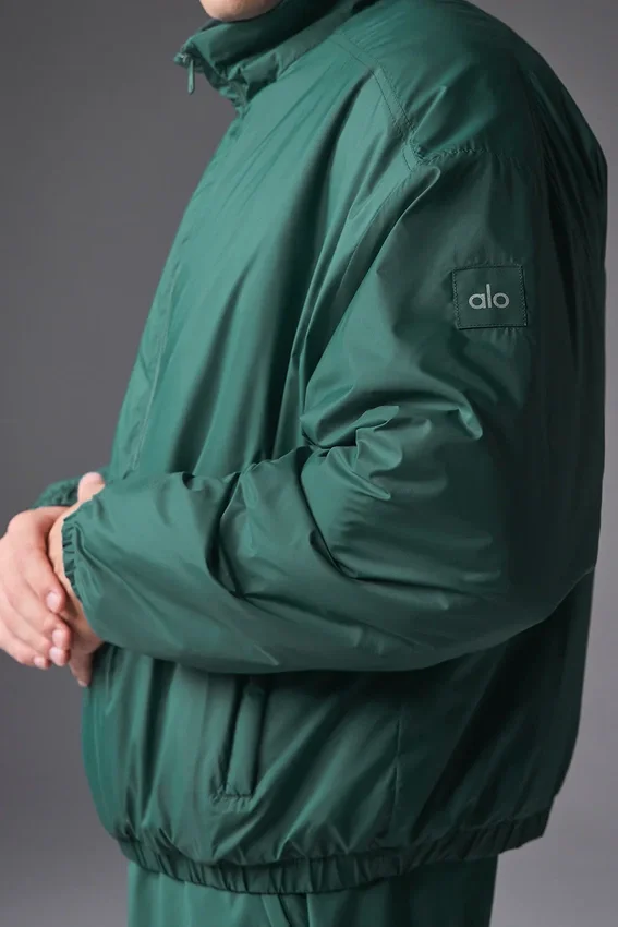 Maglione pullover leggero Latitude con mezza zip - Winter Ivy
