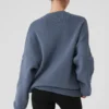 Maglione Scholar a girocollo - Bluestone