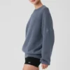 Maglione Scholar a girocollo - Bluestone