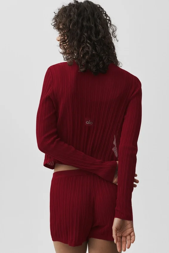 Maglione Sunlit - Rosso Summer Romance