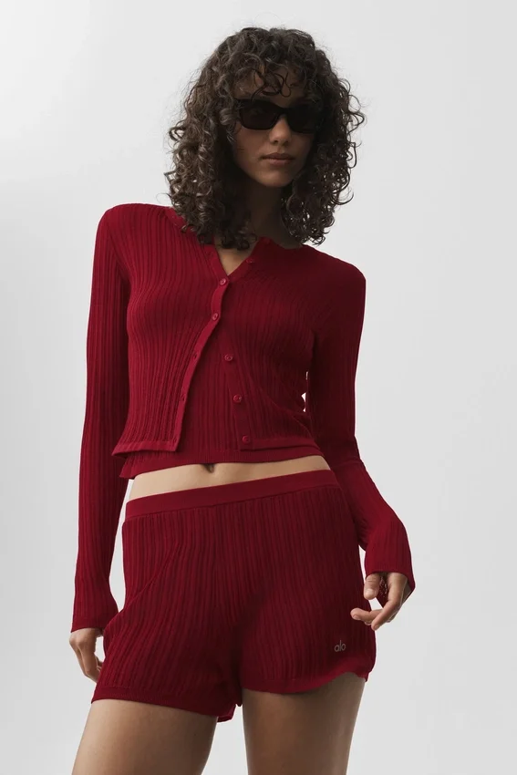Maglione Sunlit - Rosso Summer Romance