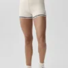 Maglione Tennis Club in maglia - Avorio/Blu navy