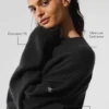 Maglione unisex in lana e cashmere New Class a girocollo - Nero
