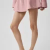 Microgonna a vita bassa preferita dai fan - Rosa vintage