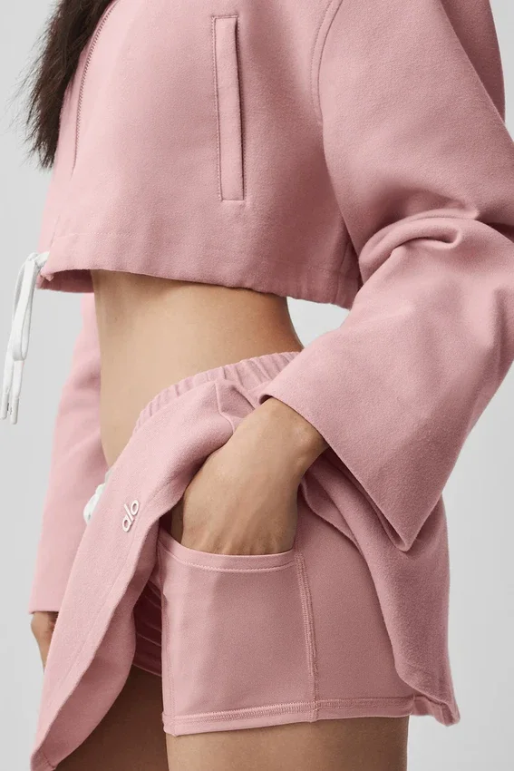 Microgonna a vita bassa preferita dai fan - Rosa vintage