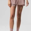 Mini gonna-pantaloncino Flip It - Taupe