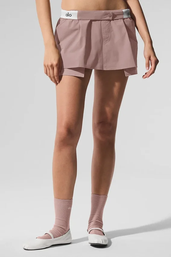 Mini gonna-pantaloncino Flip It - Taupe