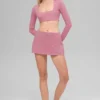 Minigonna Alo Softsculpt Precision - Rosa selvatico
