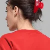 Molletta a artiglio Effortless (confezione da 2) - Rosso brillante