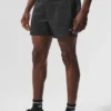 Pantaloncini 2 in 1 Game Time Ripstop da 5" - Nero/Nero