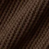 Pantaloncini a maglia larga - Espresso