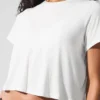 Pantaloncini a maniche corte All Day cropped - Bianco